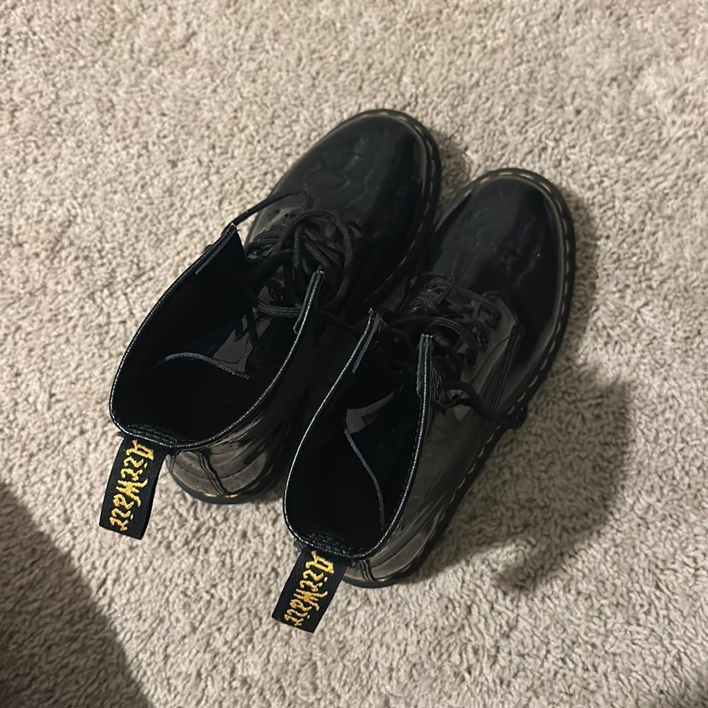 Dr Marten Patent Leather Boots